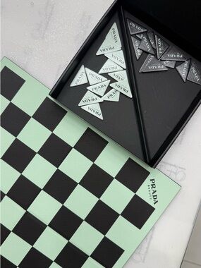 FWP Prada Beauty Checkerboard - Mint & Black